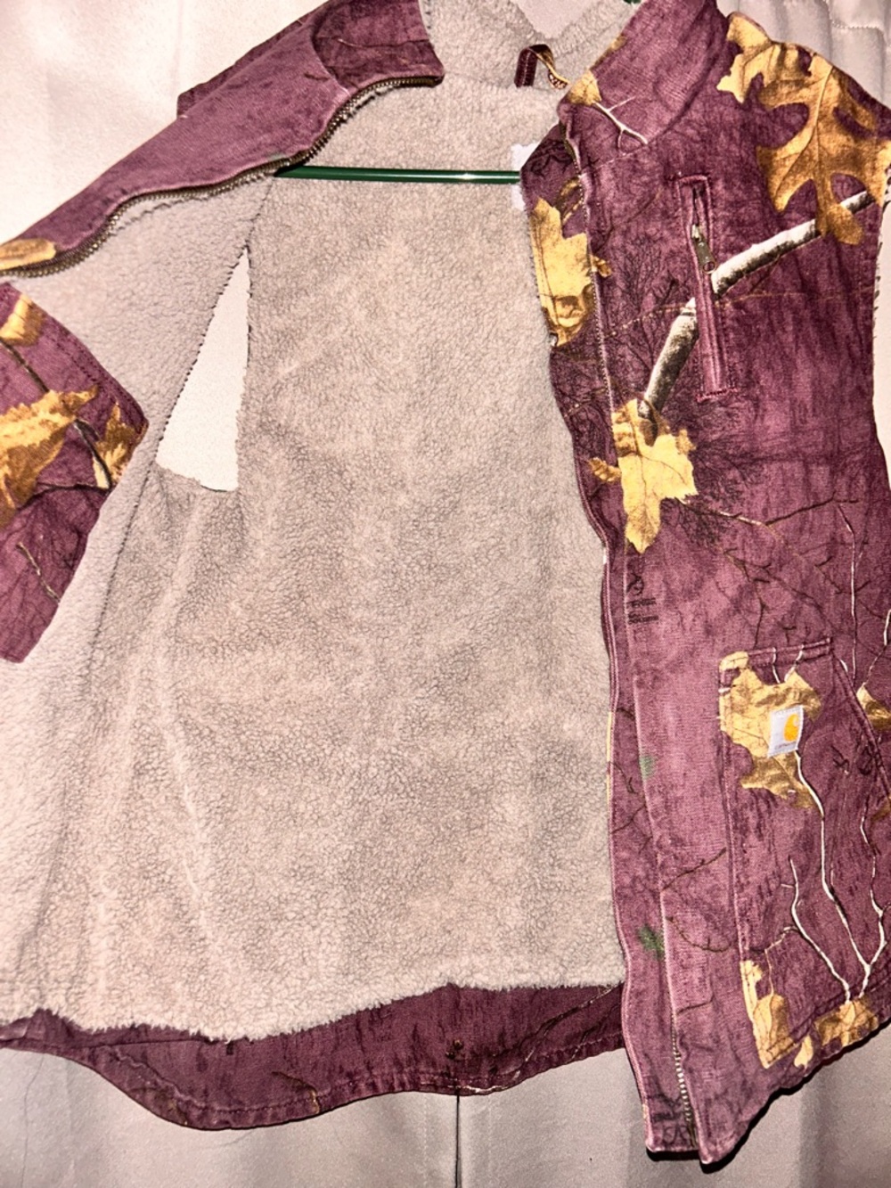 Carhartt Purple Camo Y2K Vest - Picture 3 of 4